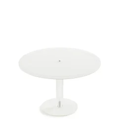 Piédestal résine Nacryl® blanc Ø 33 cm 21 cm - MEALPLAK Online