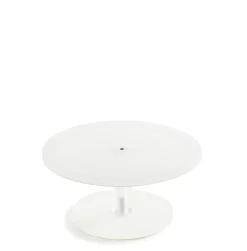 Piédestal résine Nacryl® blanc Ø 23 cm 11 cm - MEALPLAK Best
