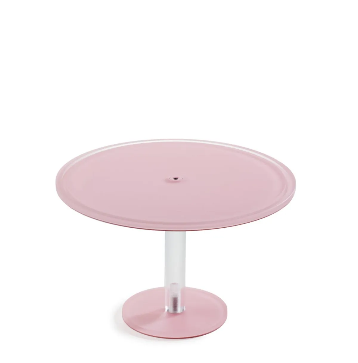 Piédestal résine Nacryl® rose Ø 33 cm 21 cm - MEALPLAK Clearance