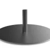 Pied base pour lampadaire rond noir graphite Ø 38 cm - PARANOCTA Sale