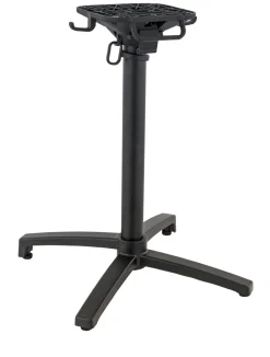 Pied de table avec système pliant d'extérieur noir Modena - FLEXMOB Sale