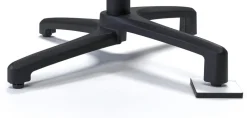 FLEXMOB Pied de table avec système pliant d'extérieur noir mat Kyoto