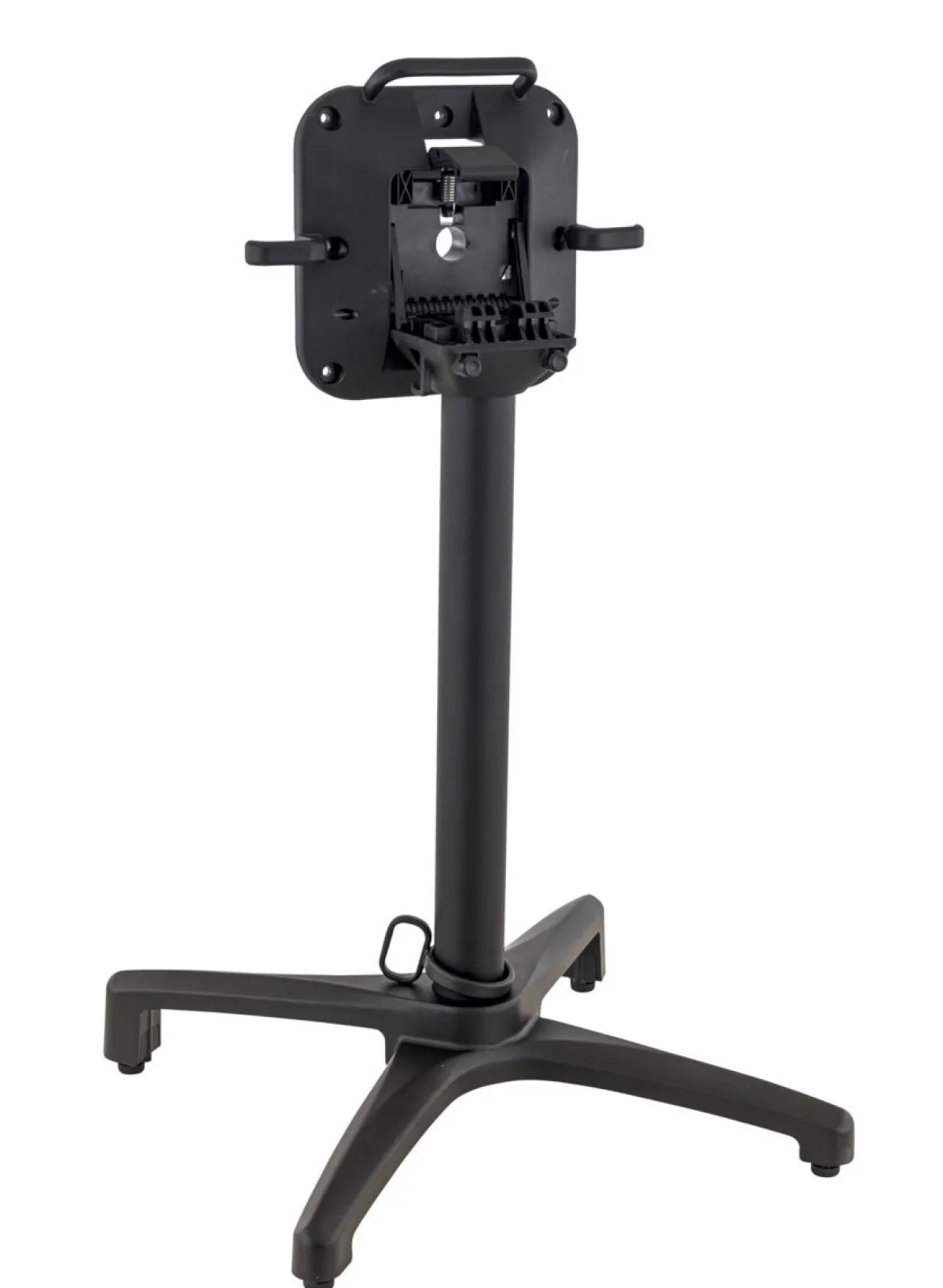 FLEXMOB Pied de table avec système pliant d'extérieur noir mat Kyoto