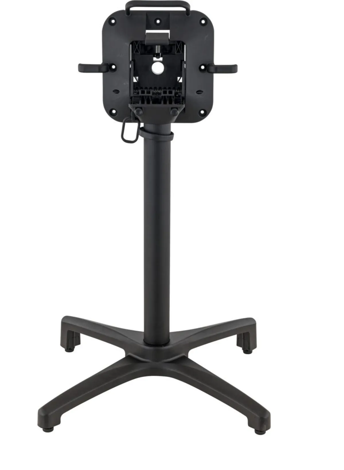 FLEXMOB Pied de table avec système pliant d'extérieur noir mat Kyoto