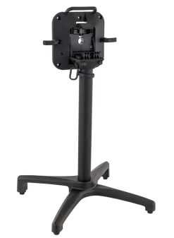 FLEXMOB Pied de table avec système pliant d'extérieur noir mat Kyoto
