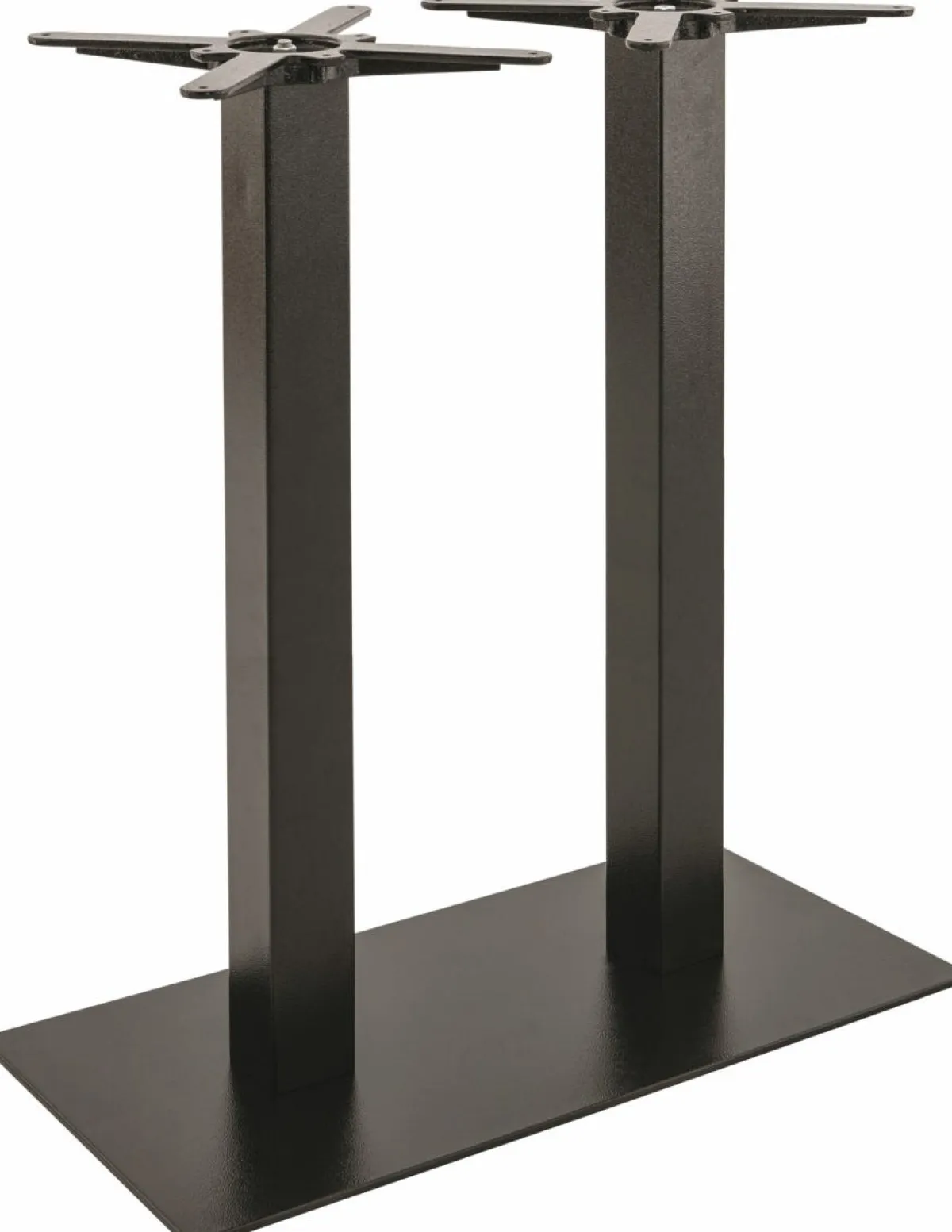 FLEXMOB Pied de table bar noir mat 75x40x108 cm Prato Clearance