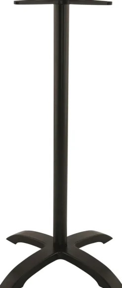 Pied de table bar noir 66x66x108 cm Berlin - FLEXMOB Outlet