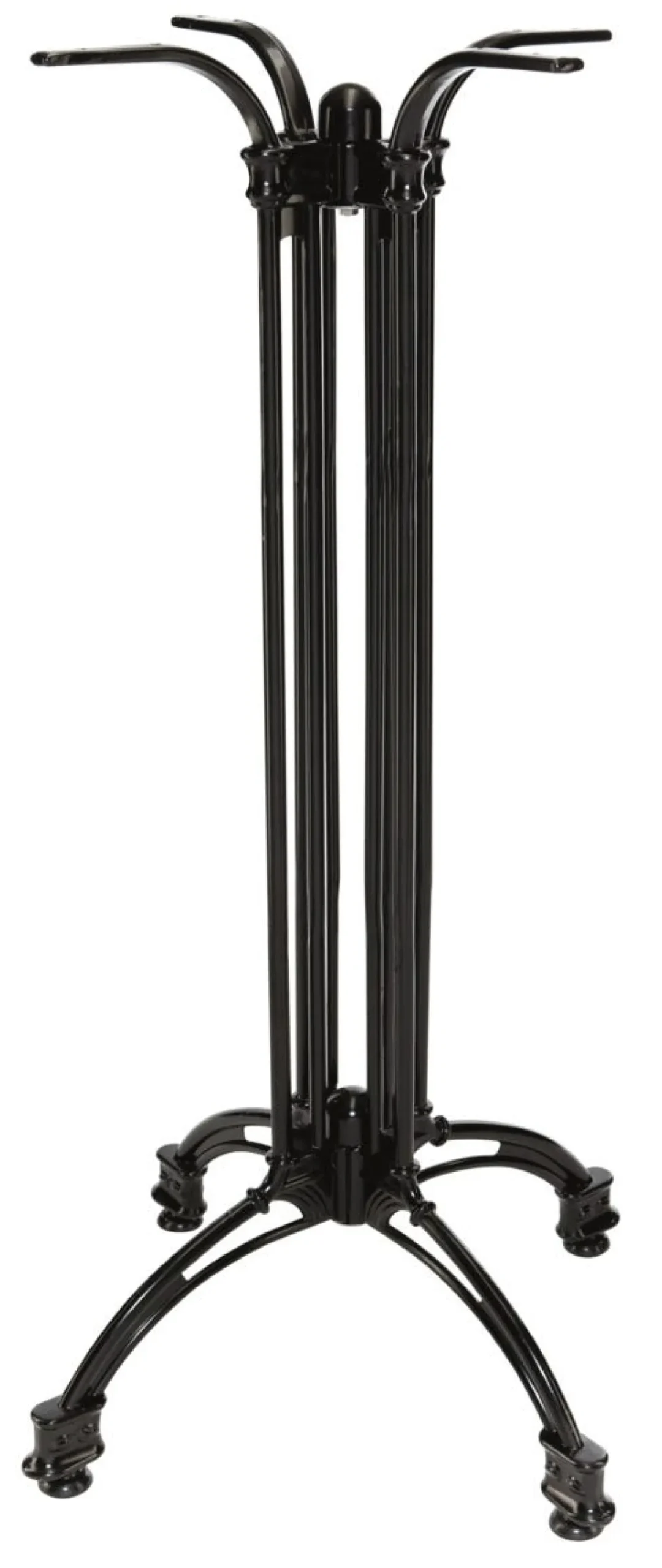 Pied de table bar noir 60x60x108 cm Empire - FLEXMOB Outlet