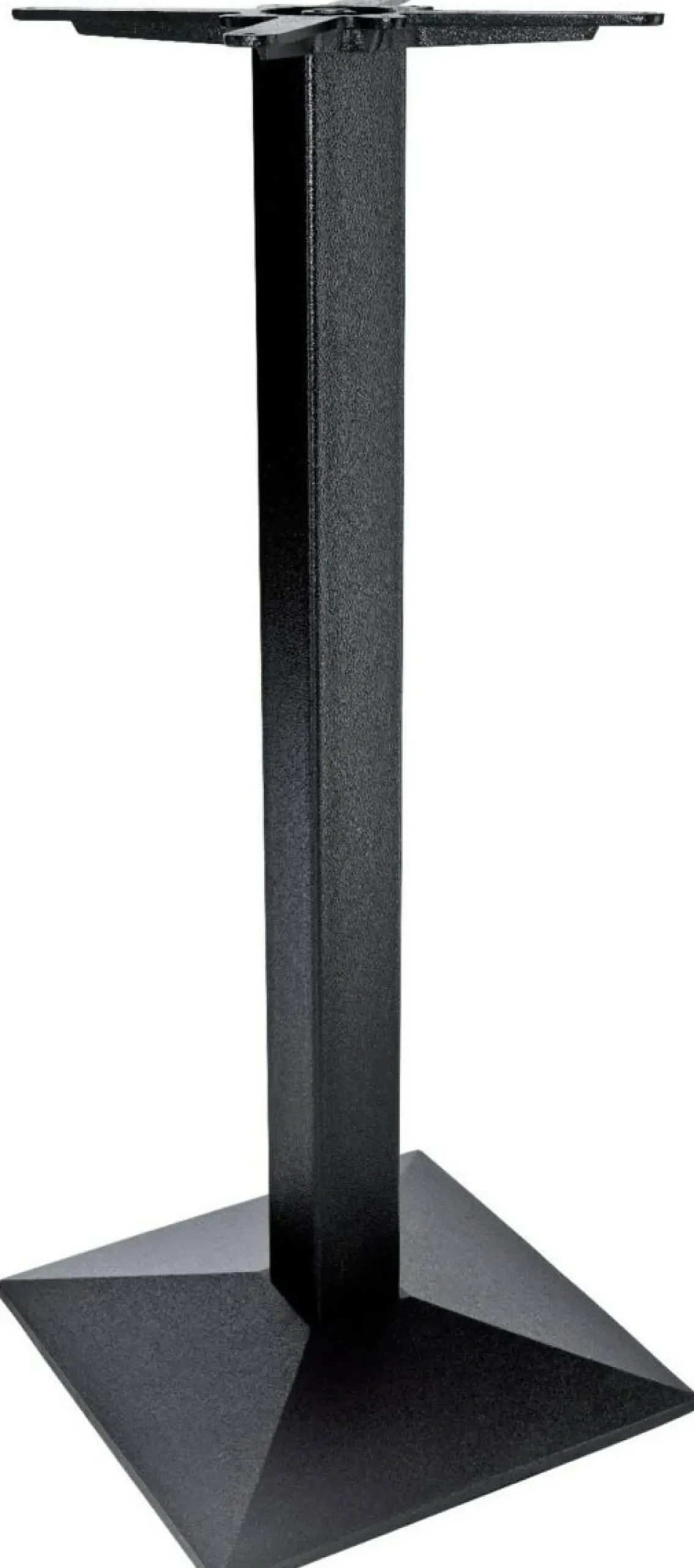 Pied de table bar noir 43x43x108 cm Rome - FLEXMOB Discount