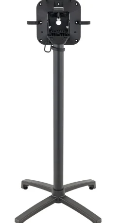 Pied de table de bar avec sytème pliant d'extérieur gris anthracite Modena - FLEXMOB New