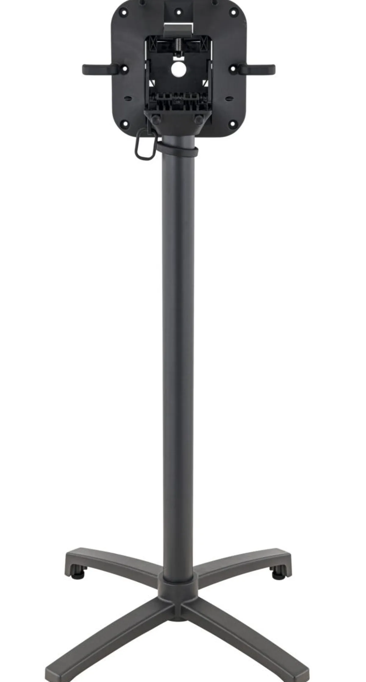Pied de table de bar avec sytème pliant d'extérieur gris anthracite Modena - FLEXMOB New