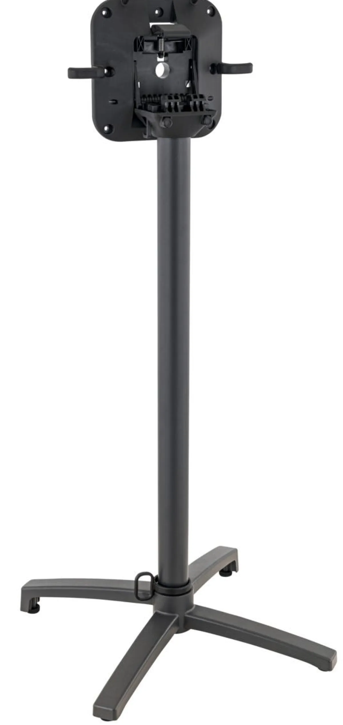 Pied de table de bar avec sytème pliant d'extérieur gris anthracite Modena - FLEXMOB New