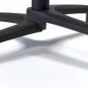 FLEXMOB Pied de table de bar avec sytème pliant d'extérieur noir mat Kyoto Outlet