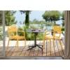 GROSFILLEX Pied de table de terrasse gris 73,5x58x58 cm Gx2.0 Hot