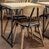 FLEXMOB Pied de table gun metal 70x70x72 cm Factory Online