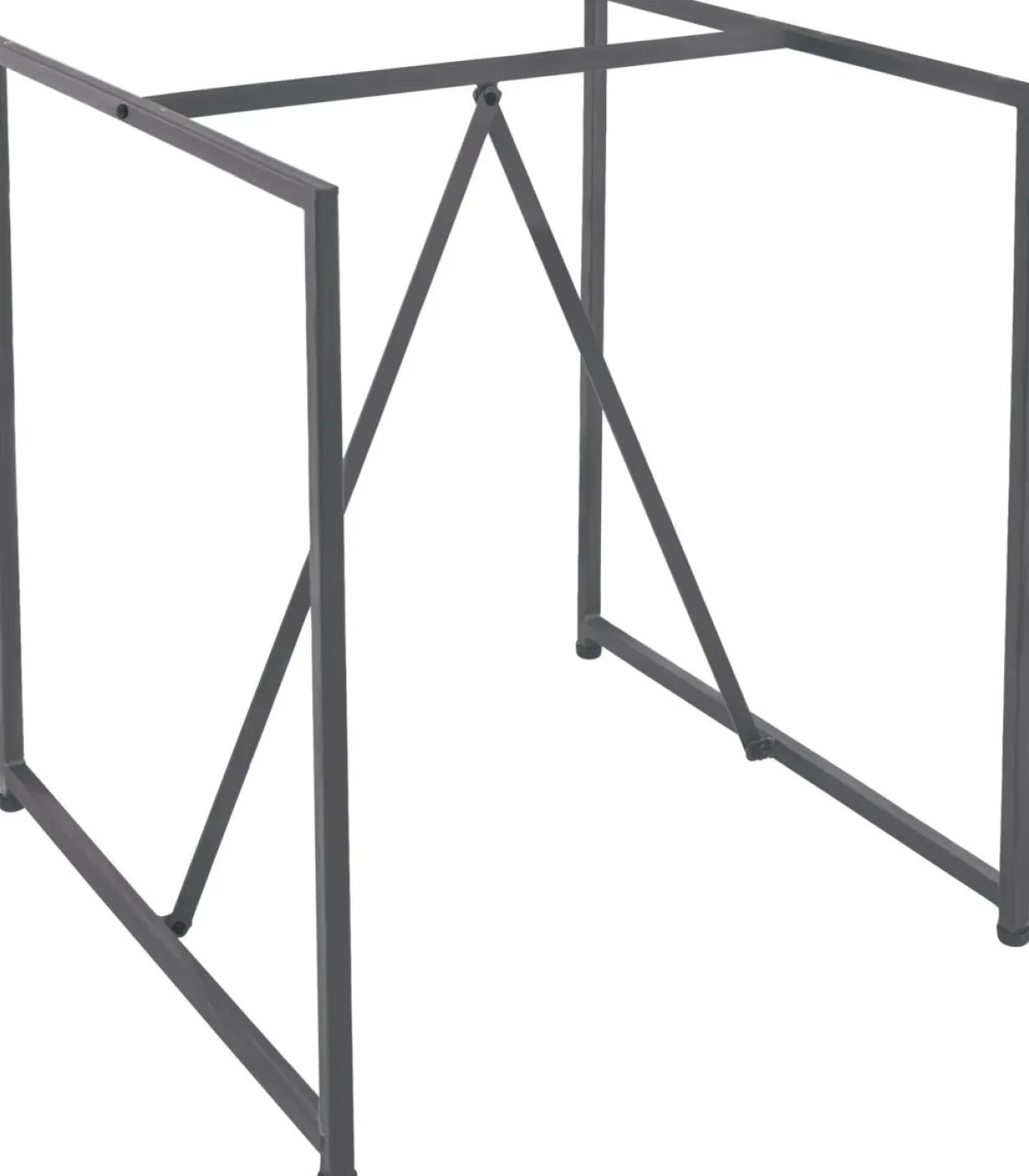 FLEXMOB Pied de table gun metal 70x70x72 cm Factory Online