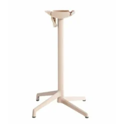 GROSFILLEX Pied de table haute de terrasse beige 108x58x58 cm Gx2.0 Clearance