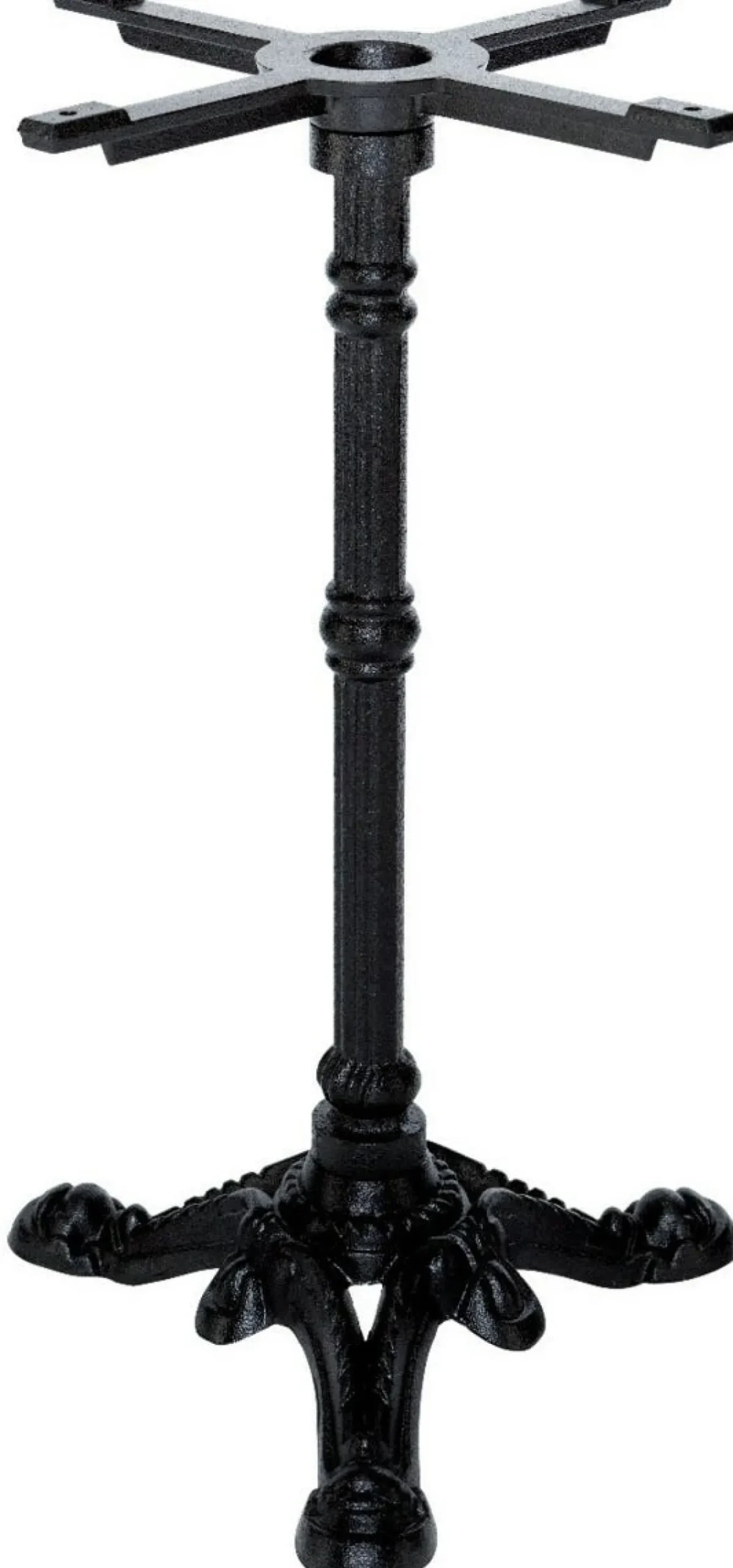Pied de table noir 73 cm Bistrot - FLEXMOB Online