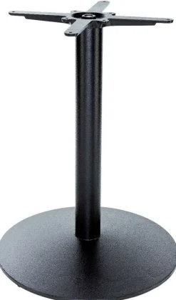 FLEXMOB Pied de table noir Ø 55 cm 73 cm Rome Discount