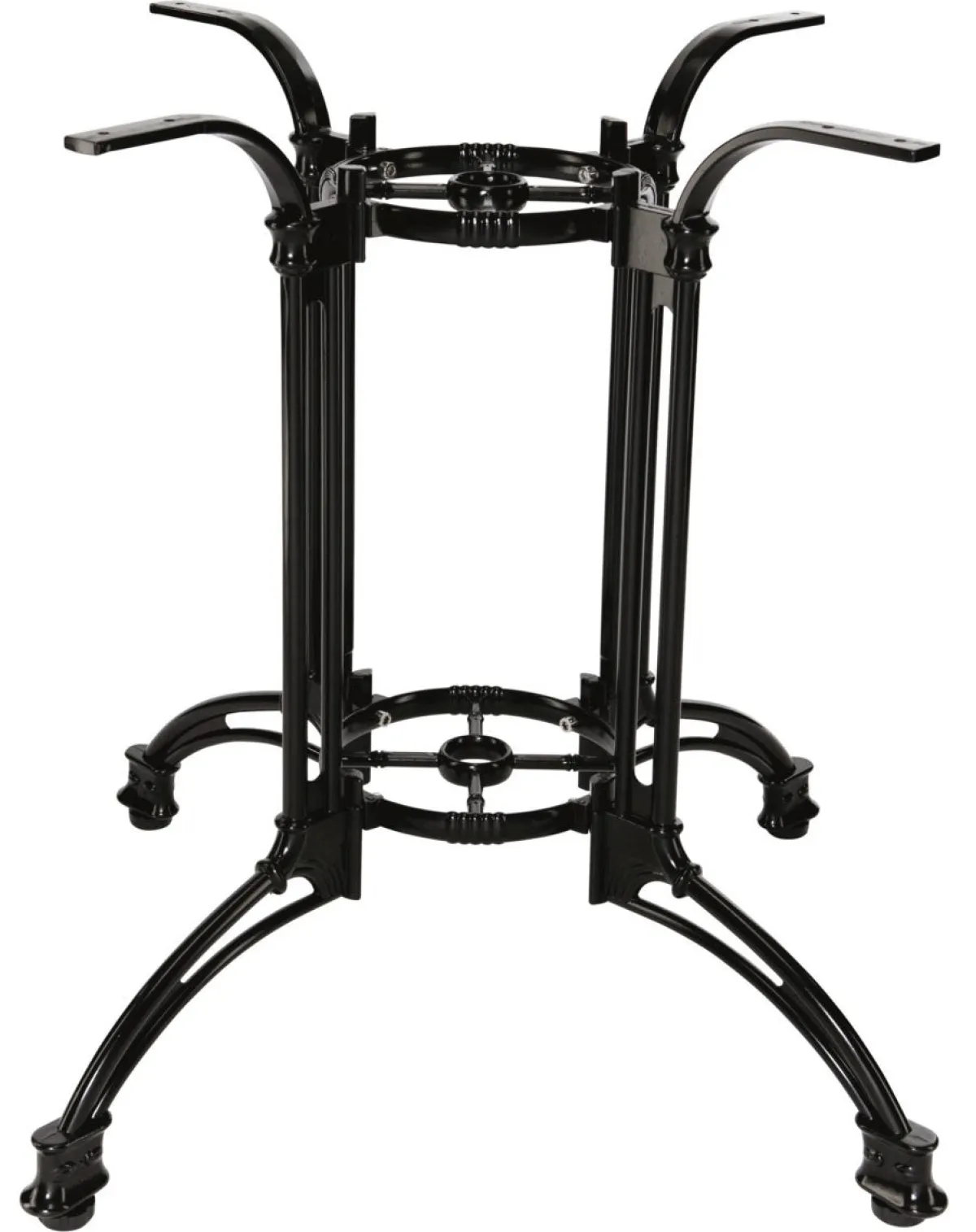FLEXMOB Pied de table noir 82x82x70 cm Empire Hot