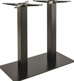 Pied de table noir 75x40x73 cm Prato - FLEXMOB New
