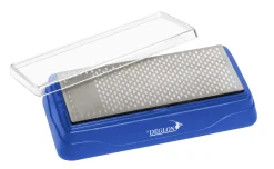 Pierre à affûter inox bleu 18x8,8x3,5 cm Abrasif diamant - DEGLON