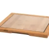 Planche bambou 25x25x1,8 cm Oxstal (10 pièces) - PRO.MUNDI Best