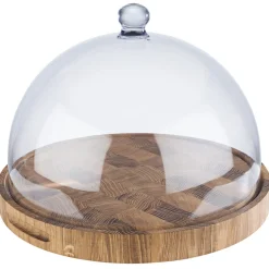 APS Planche à découper bois Ø 390 mm Profi Discount