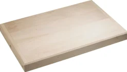 Aucune Planche à découper hêtre 50x35 cm Sans rigole Non réversible Hot
