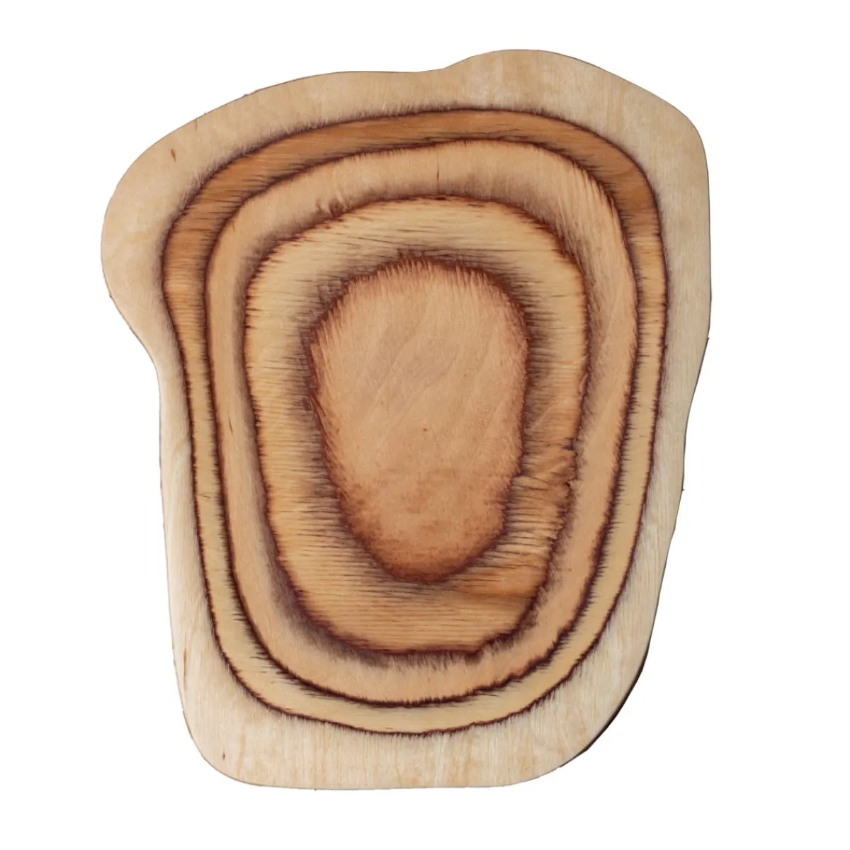 Planche irrégulière bouleau 35 cm - DE LA ROCA New