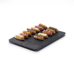 PLATEX Planche mélamine marbre noir 32x23 cm Matt Sale