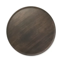 Planche mélamine marron Ø 32,5 cm Matt - PLATEX Best