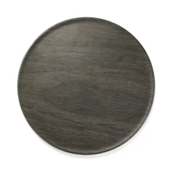 Planche mélamine marron Ø 32,5 cm Matt - PLATEX Online