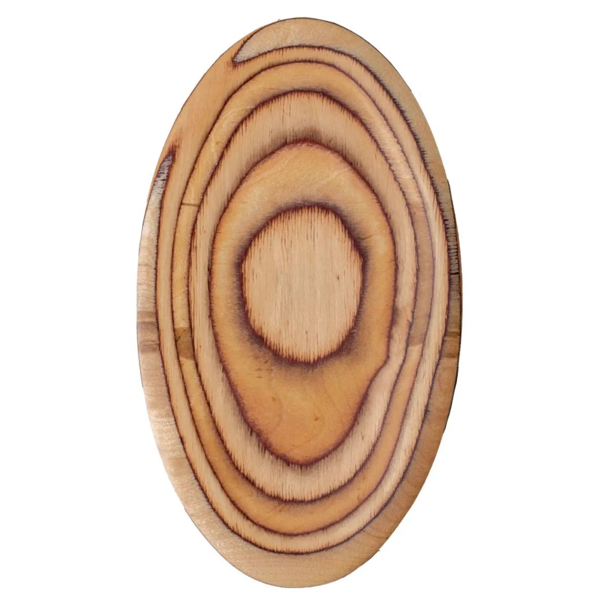 Planche ovale bouleau 35 cm - DE LA ROCA