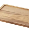 REVOL Planche rectangulaire brun bambou 43x23 cm Basalt New