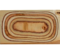 DE LA ROCA Planche rectangulaire brun bouleau 35 cm Hot
