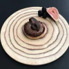 DE LA ROCA Planche rond brun bouleau Ø 28 cm Sale