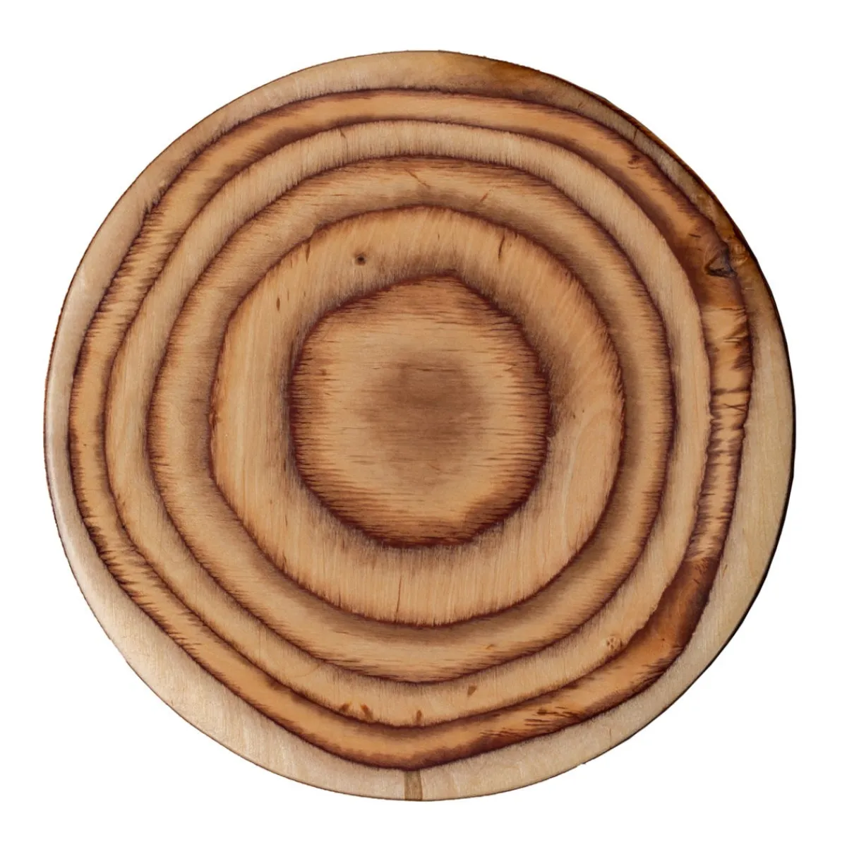 DE LA ROCA Planche rond brun bouleau Ø 28 cm Sale