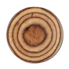 Planche rond brun bouleau Ø 15 cm - DE LA ROCA Outlet
