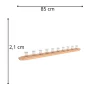 Planche à shooters rectangulaire hêtre 85 cm - BERARD Discount