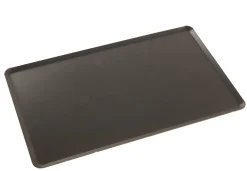 Plaque de cuisson non perforé aluminium GN 1/1 53x32,5 cm 2 mm Bords pincés - PRO.COOKER New