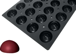 DE BUYER Plaque 18 demi-sphères silicone GN 1/1 53x32,5x3,5 cm Moulflex Pro Sale