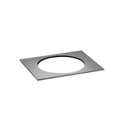 APS Plaque gn1/2 avec 1 trou ardoise noir Ø 22 cm 32,5x26,5x1 cm The Grid Sale