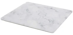 Plaque gn2/3 résine Nacryl® marbre blanc 35,4x32,5x1 cm En Scène - REVOL