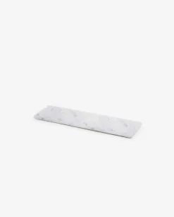 Plaque gn2/4 résine Nacryl® marbre blanc 53x16,2x1 cm En Scène - REVOL Outlet