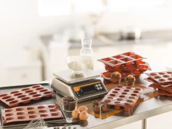 Plaque 18 mini cannelés silicone GN 1/3 29,5x17,5x3,5 cm - PRO.COOKER Sale
