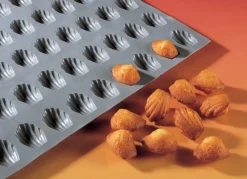 Plaque 30 mini madeleines silicone GN 1/3 30x17,6x1,1 cm Elastomoule - DE BUYER Discount