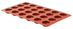 PRO.COOKER Plaque 24 petits fours ronds silicone GN 1/3 29,5x17,5x1,6 cm Sale