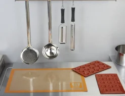 PRO.COOKER Plaque 15 petits fours ronds silicone GN 1/3 29,5x17,5x2 cm Hot