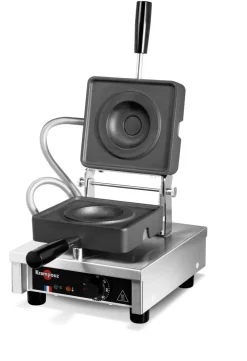 Plaque à snacker 1 zones de chauffe Sur pied(s) 230v 1400 W - KRAMPOUZ Discount